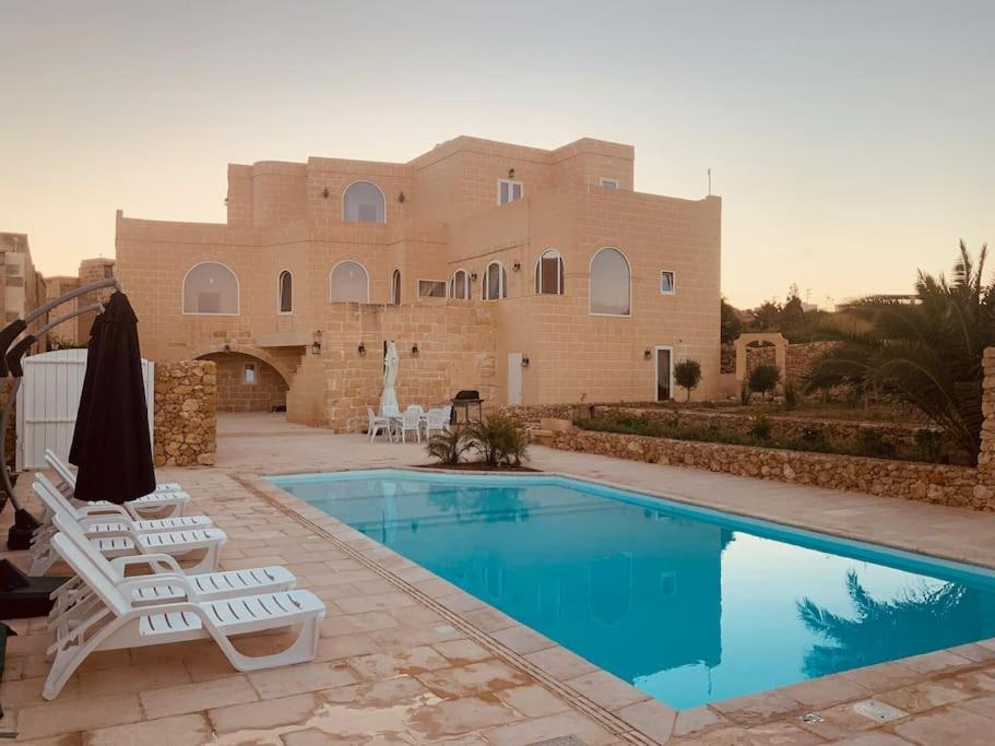 Farmhouse Villa With Large Pool And Garden In Gozo อาร์บ ภายนอก รูปภาพ